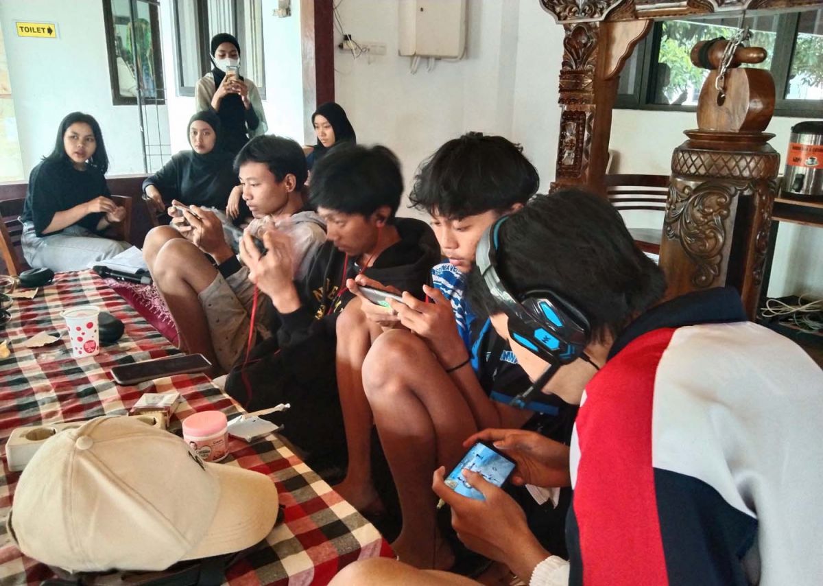 Penggemar E-Sport ikuti penjaringan yang digelar oleh Millenial E-Sport Community (MEC) Official Kota Batu (Foto: Galih Rakasiwi/jatimnow.com)