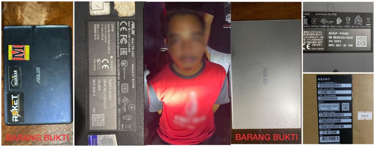 Curi Laptop Teman Kos, Mahasiswa UTM Bangkalan Diringkus Polisi