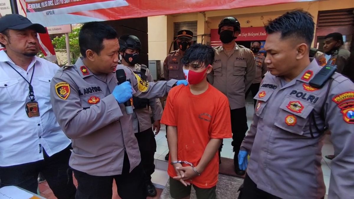 Pelaku Pembacokan dalam Tawuran di Surabaya Kini Dipenjara: Saya Menyesal Pak