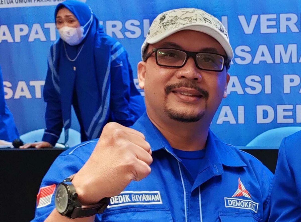 Sekretaris DPC Demokrat Kabupaten Probolinggo, Dedik Riyawan (Foto: Mahfud Hidayatullah/jatimnow.com)