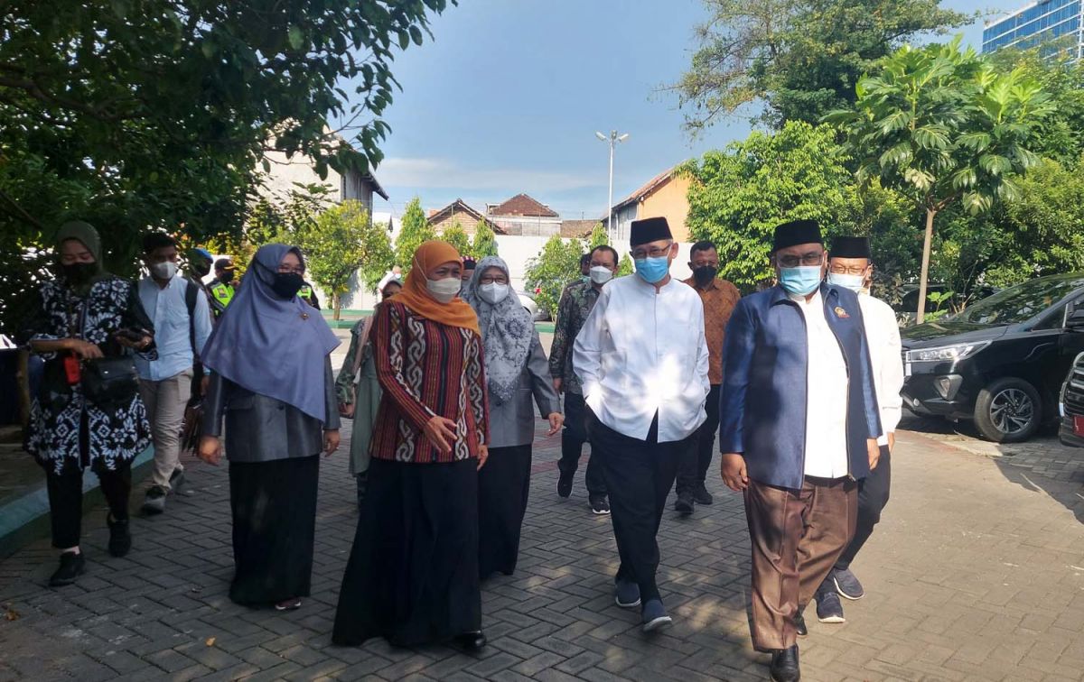 Jadi Tamu Istimewa di LDII, Khofifah Diminta Ikuti Running Pilpres 2024