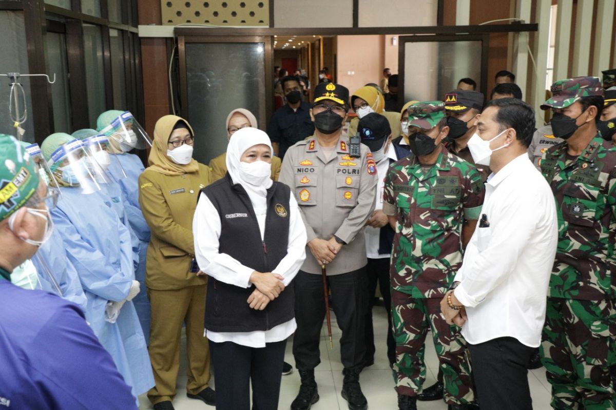 Gubernur Jawa Timur (Jatim) Khofifah Indar Parawansa.(Humas Pemprov Jatim)