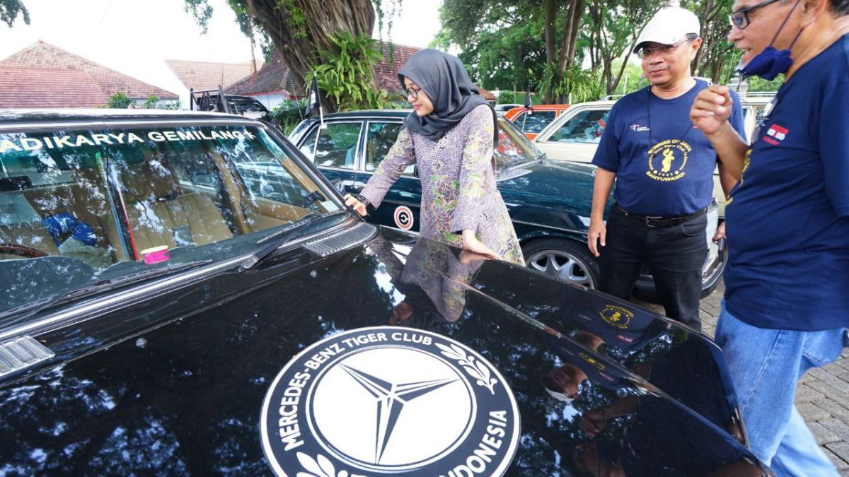 Komunitas Mercedes Benz Tiger Club Indonesia (MTC INA).(Foto: Humas Pemkab Banyuwangi)