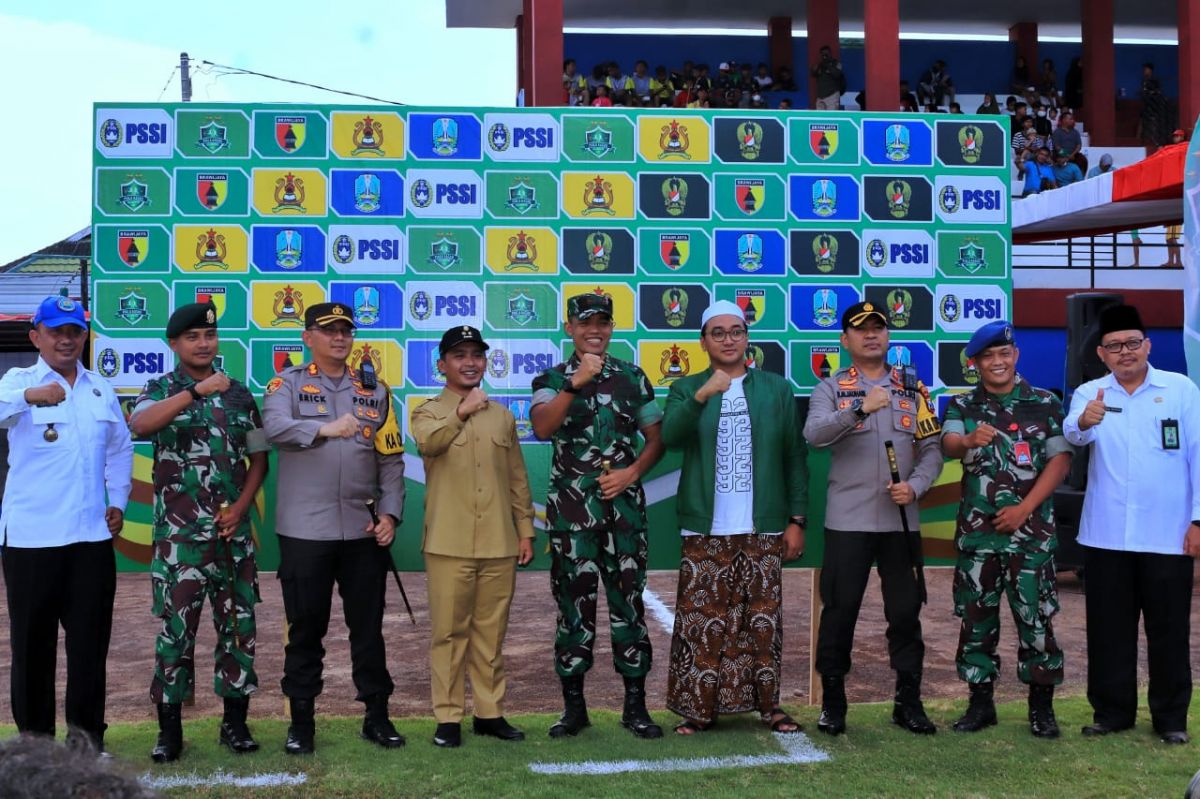 Mas Adi Harap Atlet Berbakat Lahir di Gelaran Piala Kasad Liga Santri Pasuruan