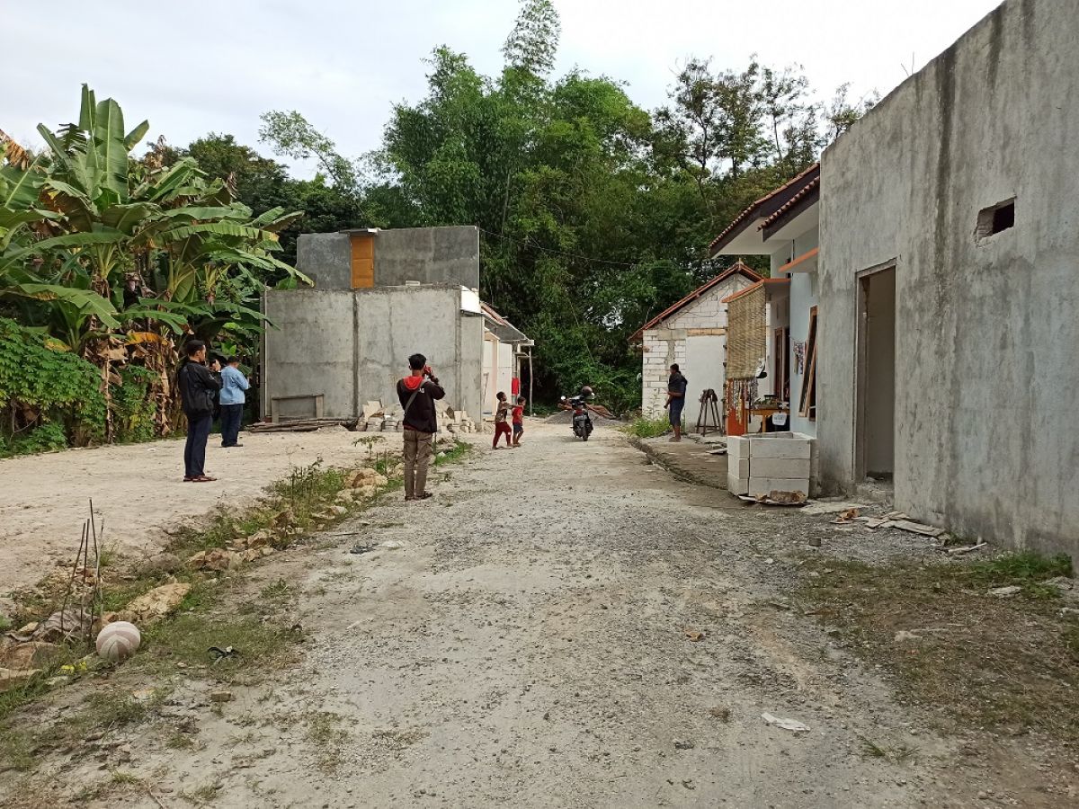 Lokasi kavling yang menjadi lokasi penipuan developer abal-abal di Ponorogo. (Foto: Mita Kusuma/jatimnow.com)