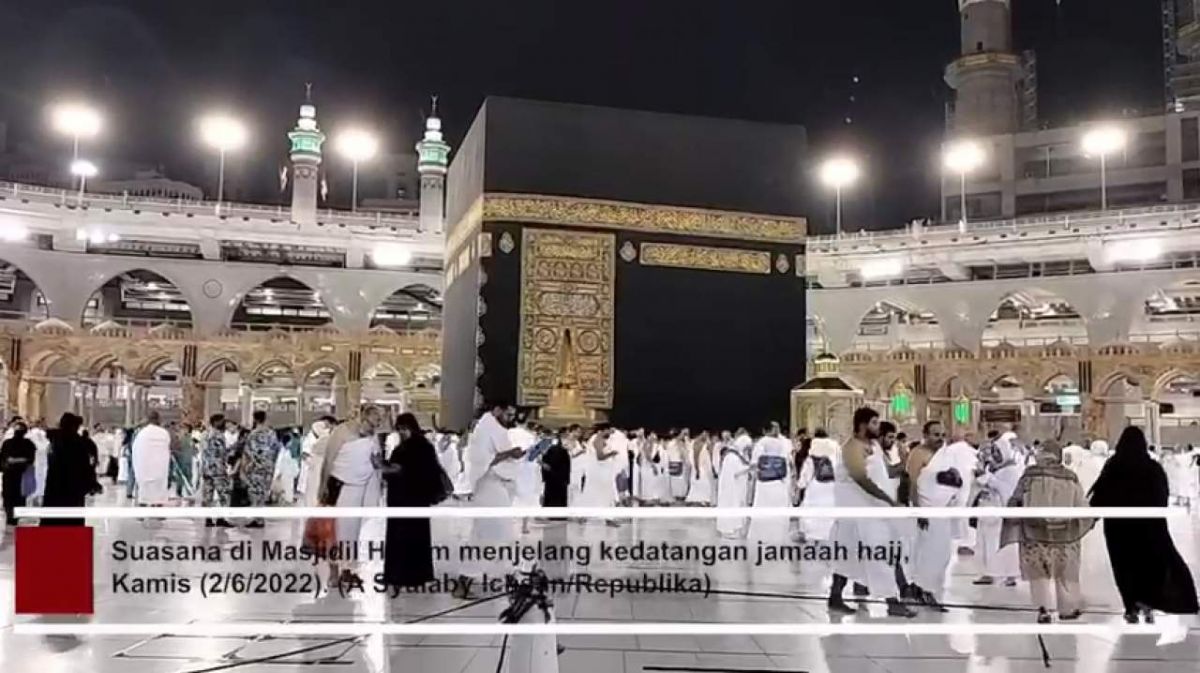 Suasana di Masjidil Haram.(Foto: Republika)