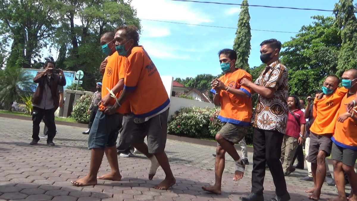 Dorr!!! 2 Dari 5 Pelaku Curamor di Kota Probolinggo Dilumpuhkan