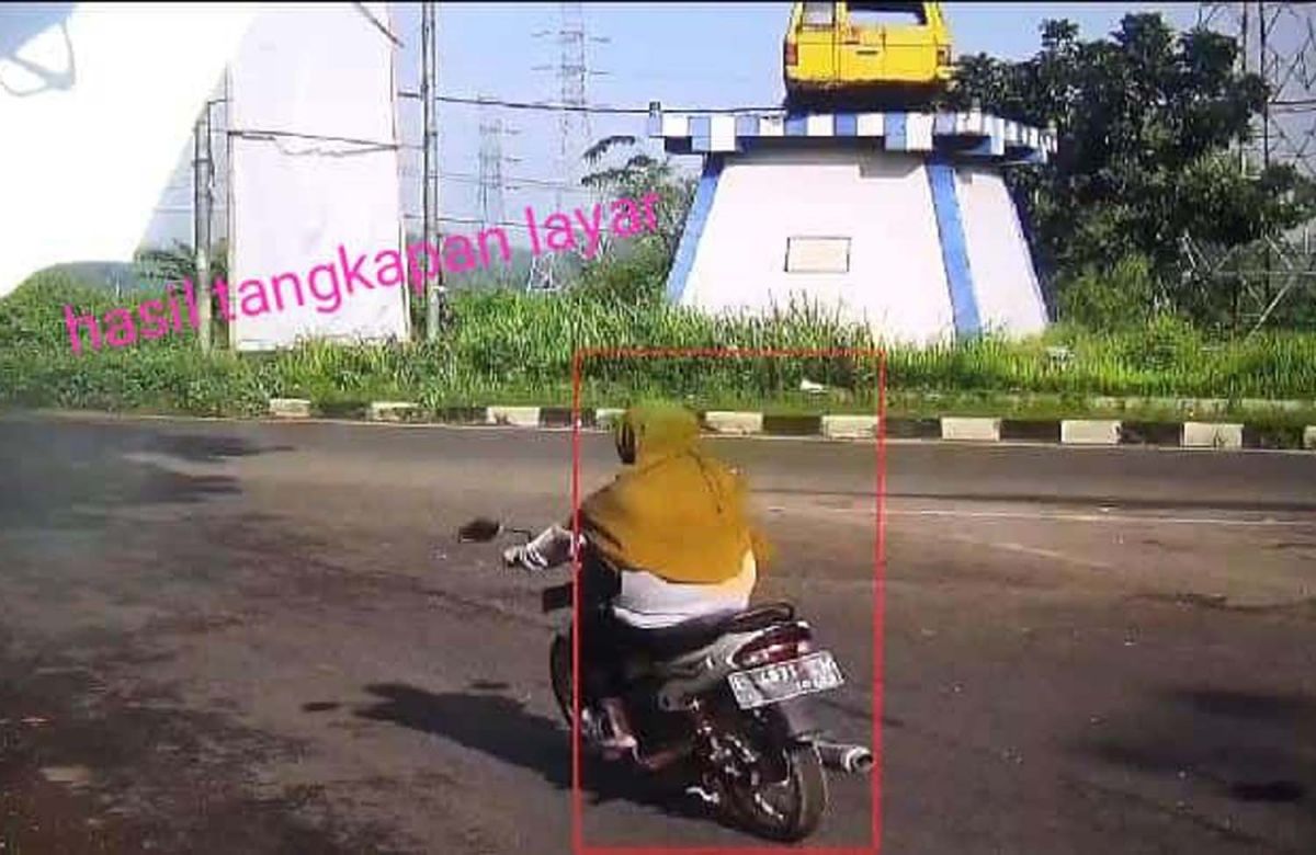 Pelanggar yang terekam kamera mobil INCAR (Foto: Humas Polres Bangkalan for jatimnow.com)