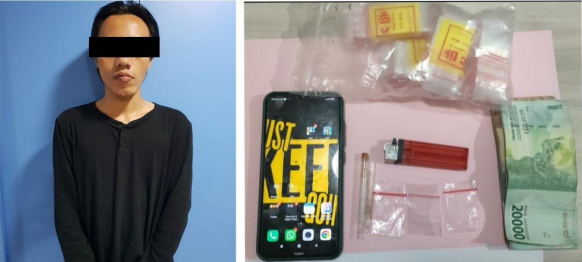 Asyik Begituan Bareng Cewek, Pengedar Narkoba di Surabaya Digerebek