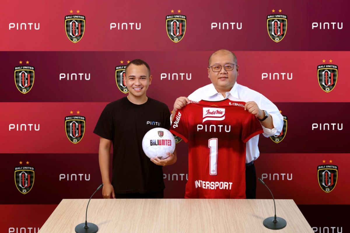 PINTU Resmi Sponsori Bali United di Musim Kompetisi 2022/2023