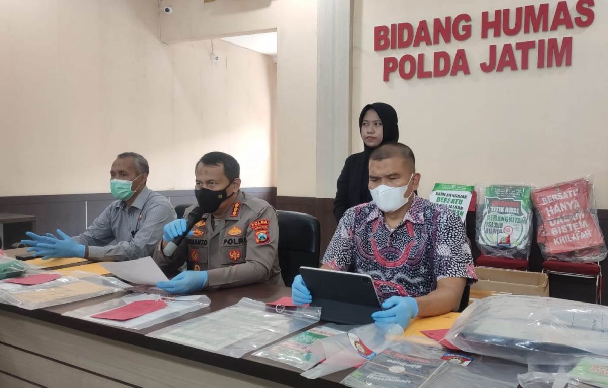 Polisi Dalami Syiar Paham Khilafah Usai Tahan Ketua Khilafatul Muslimin Surabaya