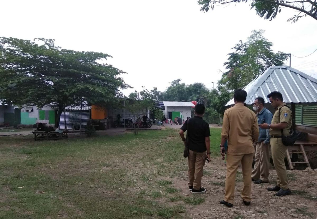 Suasana ponpes di Mojokerto yang diduga jadi tempat penangkapan Menteri Khilafatul Muslimin (Foto: Achmad Supriyadi/jatimnow.com)
