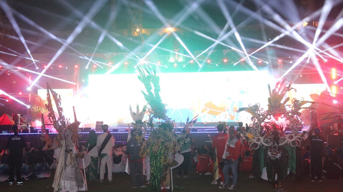 Opening ceremony Porprov Jatim 2022 di JSG. (Foto: Humas pemkab Jember/jatimnow.com)