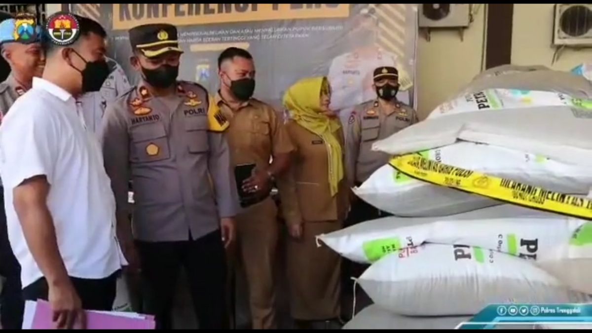 Jual Pupuk Subsidi di Atas HET, Warga Trenggalek Berurusan dengan Polisi