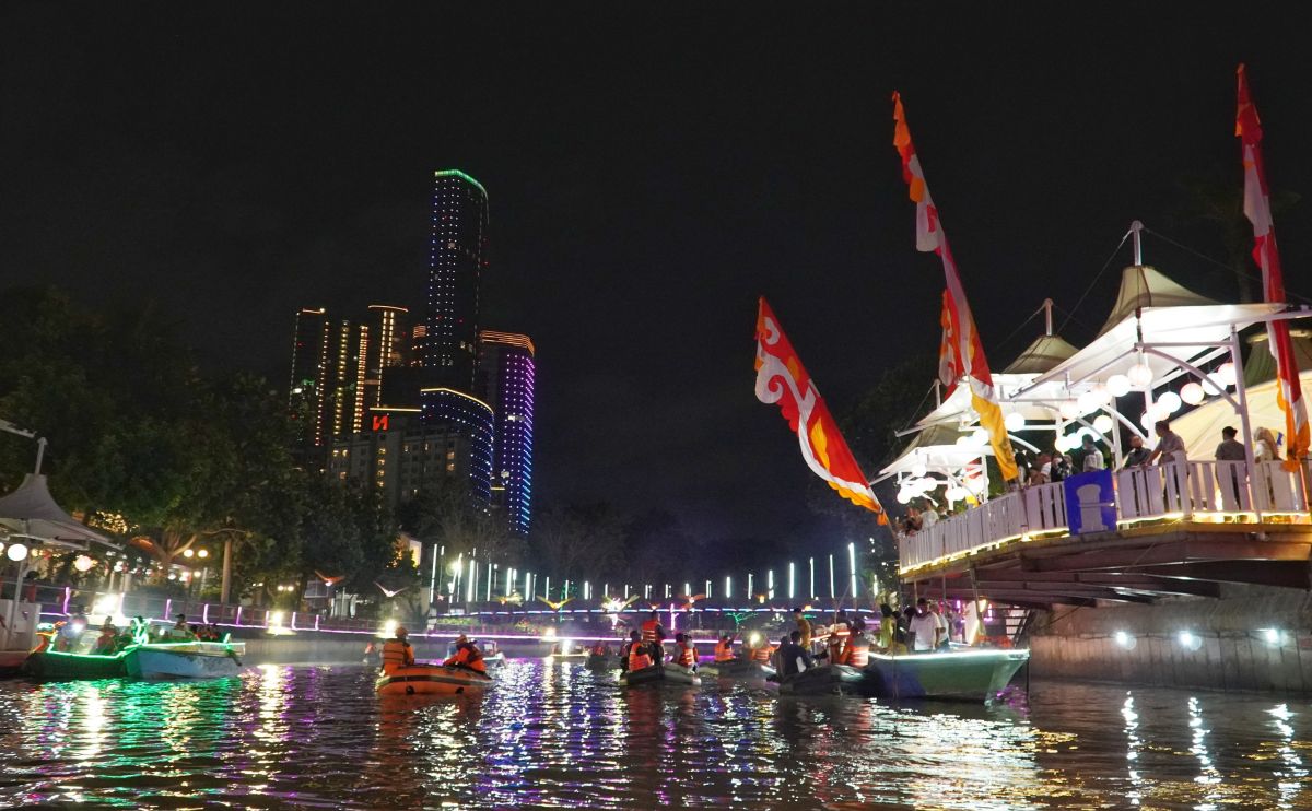 Wisata Perahu Kalimas Surabaya Dibuka, Ada Banyak Kejutan di Sepanjang Rute