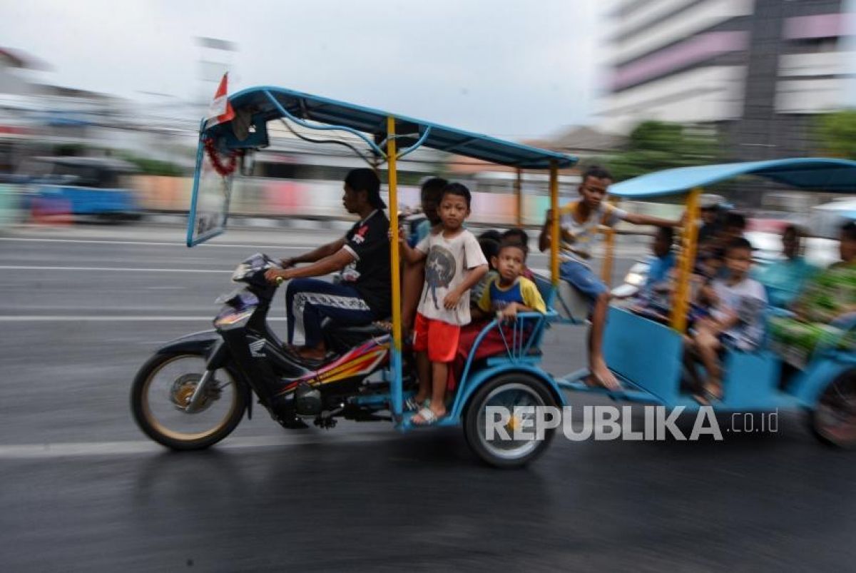 Ilustrasi odong-odong (Foto: Republika)