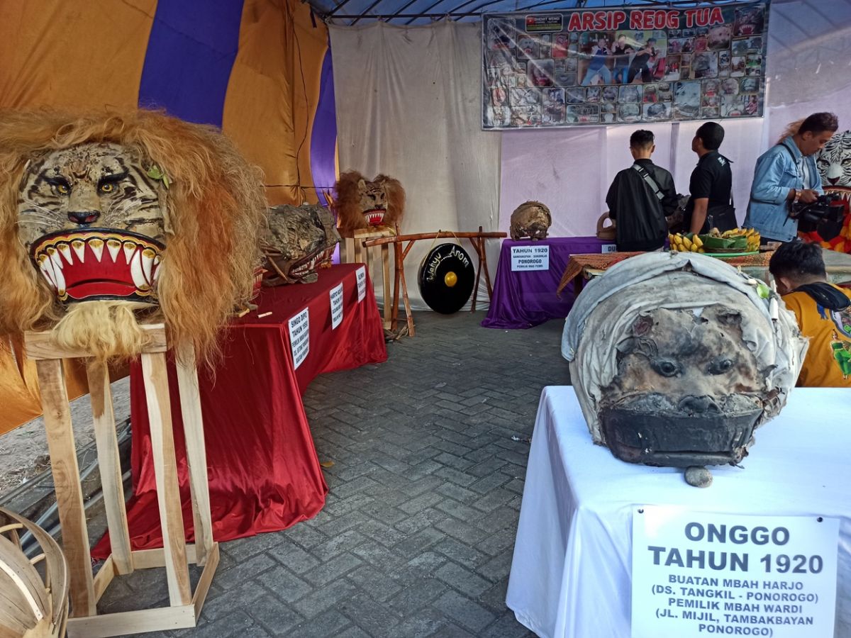 Pameran barongan tua.(Foto: Mita Kusuma)