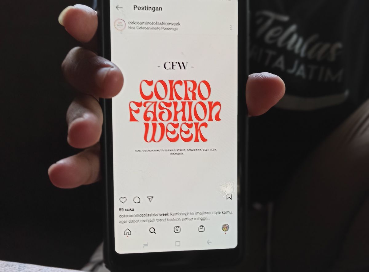 Muncul Cokroaminoto Fashion Week di Ponorogo, Polisi: Akan Kita Tindak