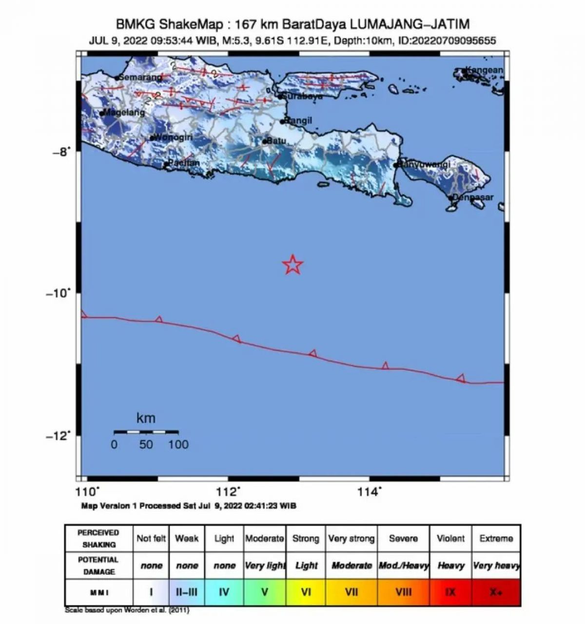 Malang-Lumajang Gempa Lebih dari 30 Kali