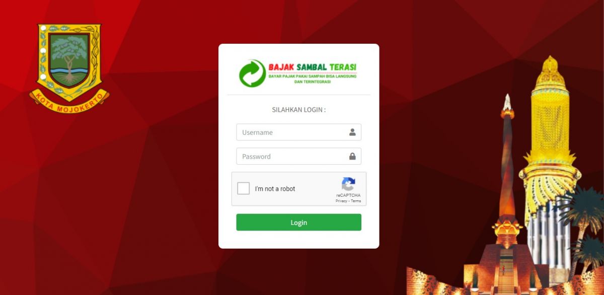 Halaman aplikasi Bajak Sambal Terasi. (Tangkapan layar)