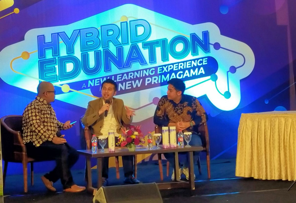 Hybrid Edunation yang digelar New Primagama powered by Zenius (Foto: Fahrizal Tito/jatimnow.com)