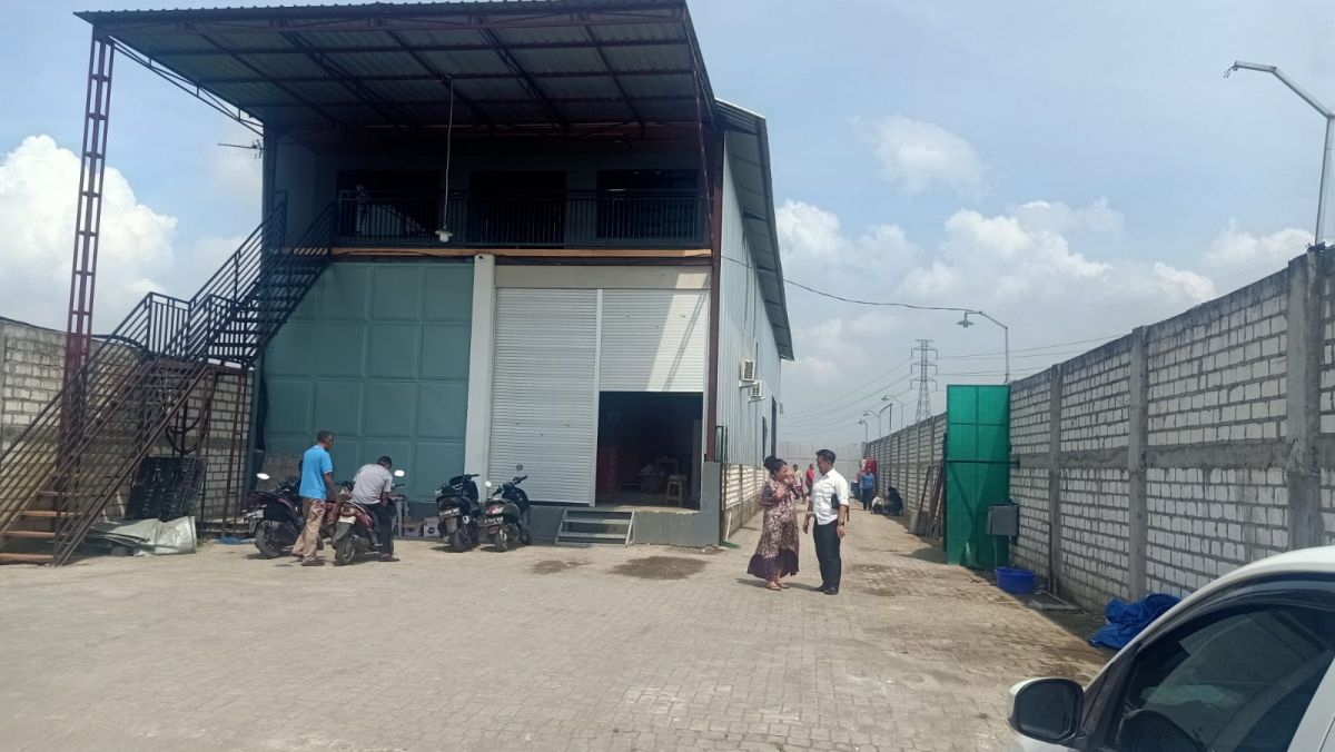 Pabrik pengolahan daging yang ada di Dusun Sumbernongko, Desa Denanyar, Jombang yang belum memiliki izin.(Foto: Elok Aprianto/jatimnow.com )