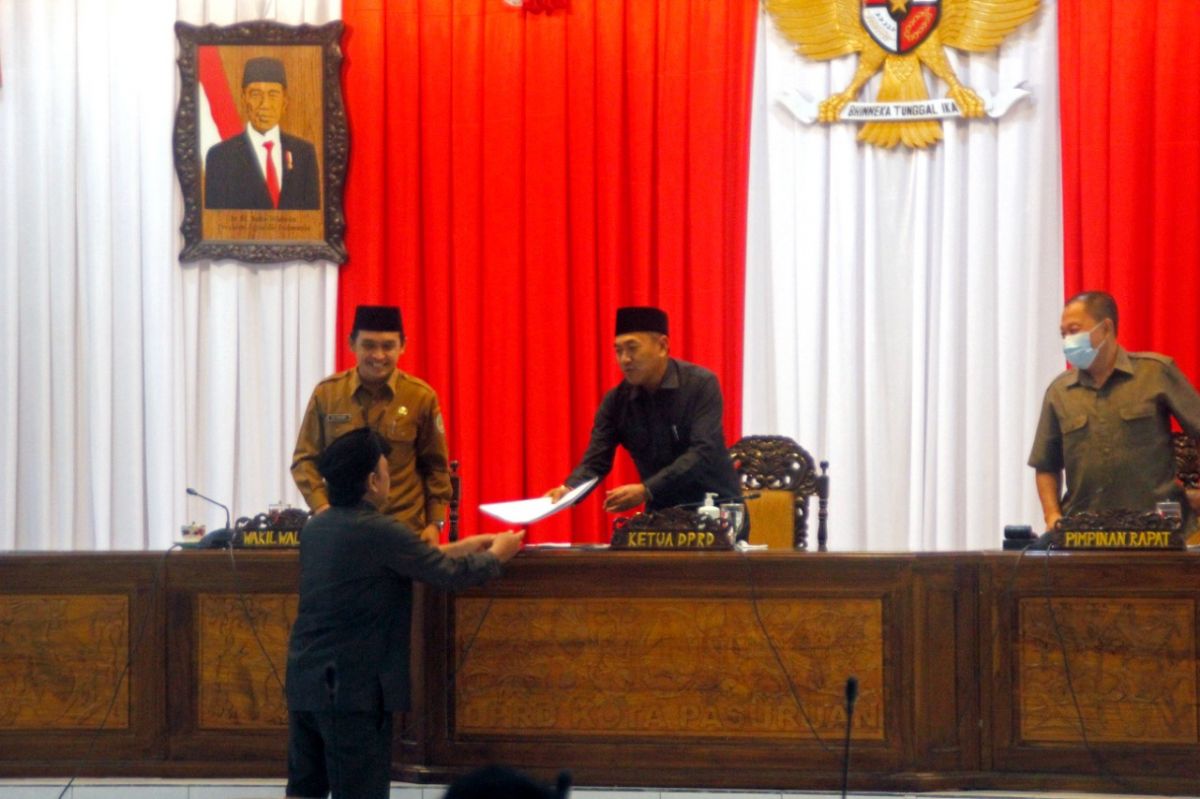 Rapat Paripurna II DPRD dan Pemkot Pasuruan (Foto: Humas Pemkot Pasuruan)