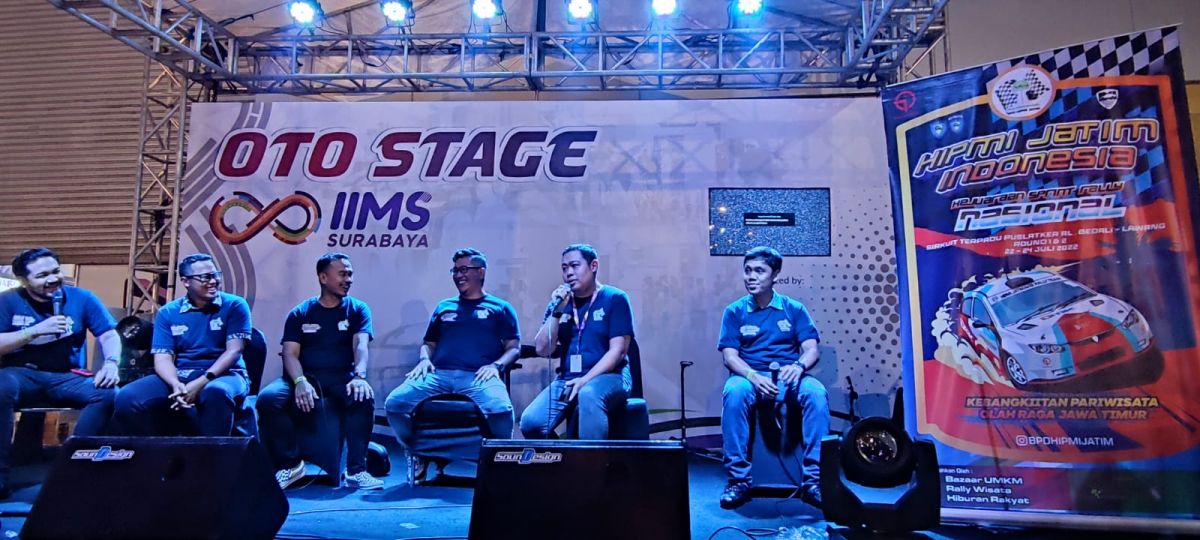 Konferensi pers HIPMI Jatim Kejurnas Sprint Rally Indonesia 2022 di Malang (Foto: HIPMI Jatim/jatimnow.com)