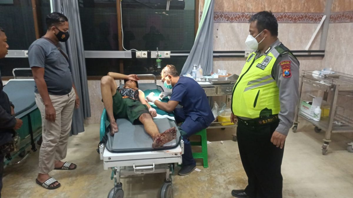 Korban penyerangan pria misterius di Pasuruan. (Foto: Polsek Purworejo)