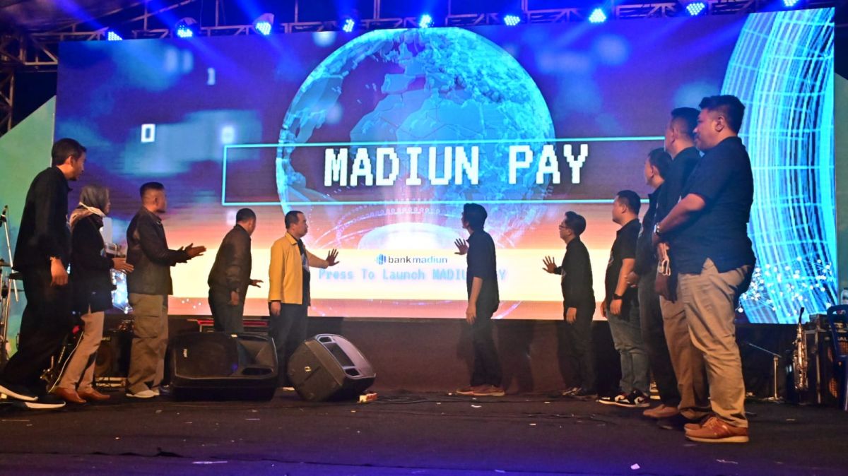 Launching Aplikasi Madiun Pay (Foto: Velly for jatimnow.com)