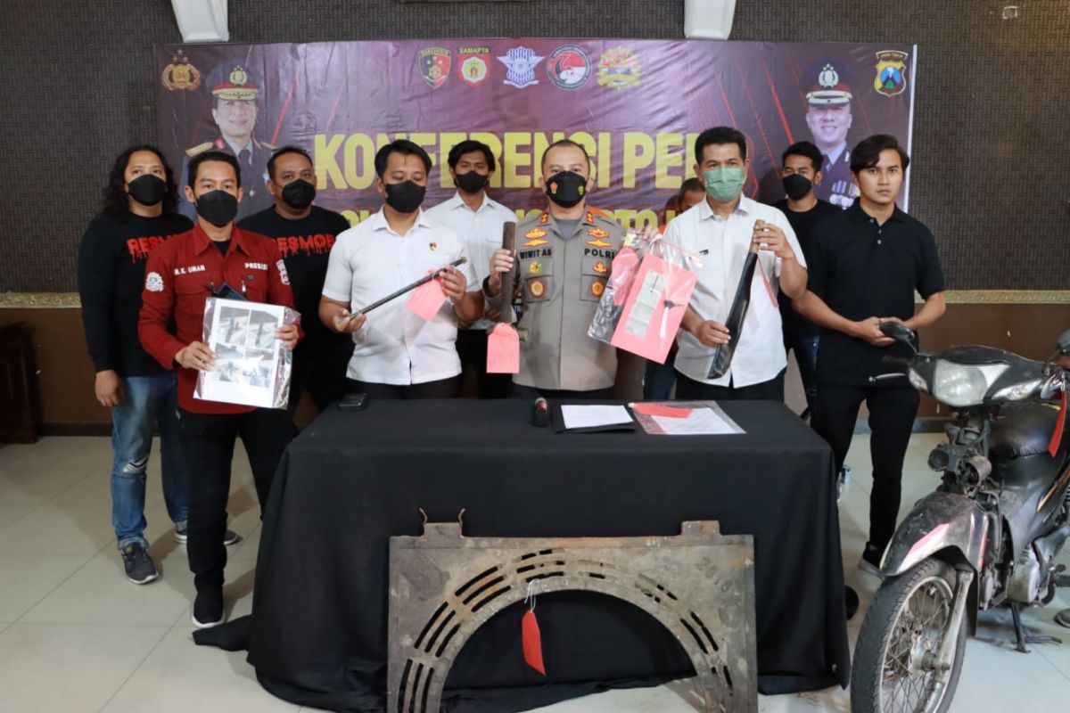 Dua Pencuri Besi Pedestarian di Kota Mojokerto Ternyata Sudah 42 Kali Beraksi