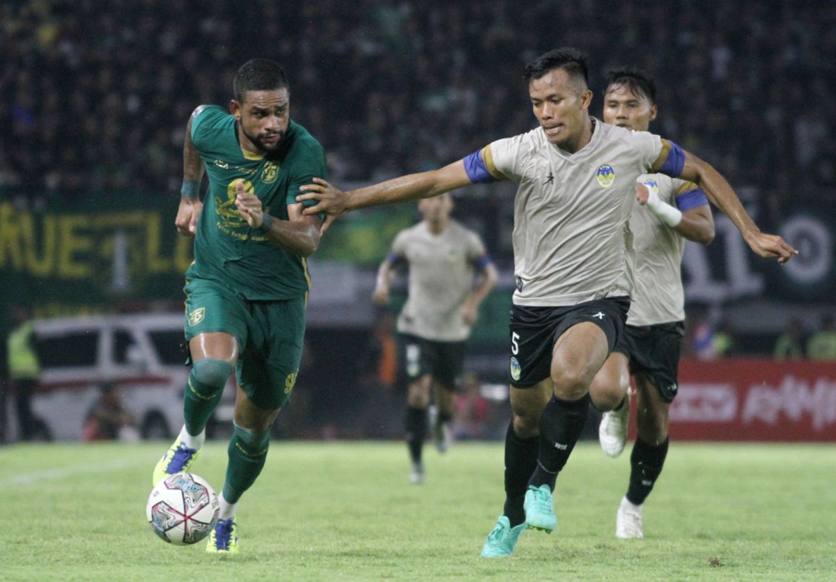Striker Persebaya Silvio Junior (Foto-foto: Sahlul Fahmi/jatimnow.com)