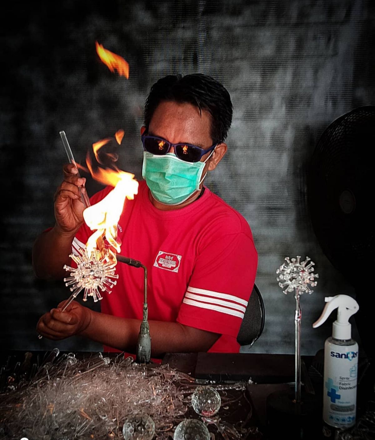 Produk kaca pyrex Netha Glass.(Foto: Dokumen Puji Astuti for jatimnow.com)