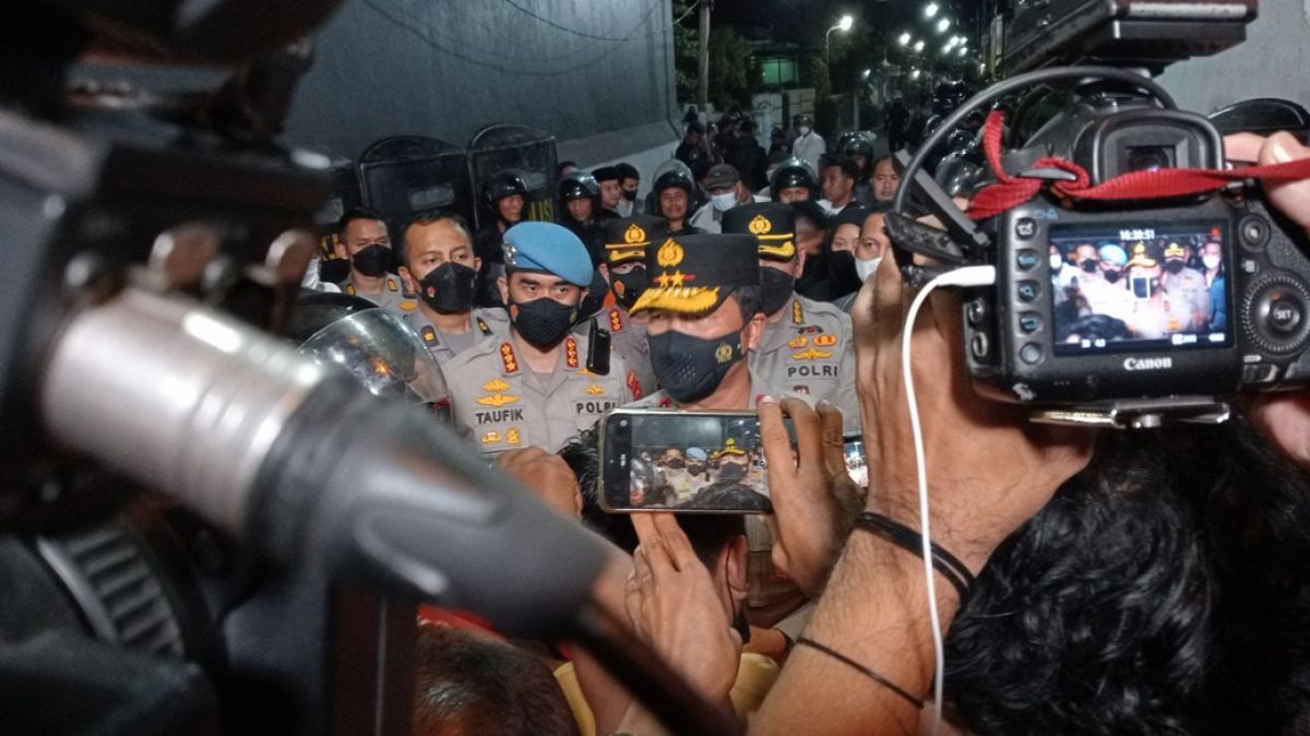 Kapolda Jatim, Irjen Pol Nico Afinta di Pesantren Shiddiqiyyah Ploso, Jombang (Foto-foto: Elok Aprianto/jatimnow.com)