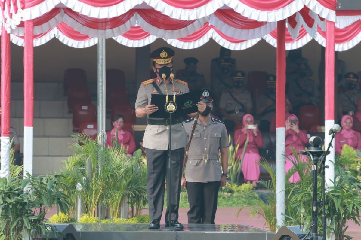 Diktuk Bintara Polri Gelombang II Resmi Dibuka, Ini Pesan Kapolda Jatim
