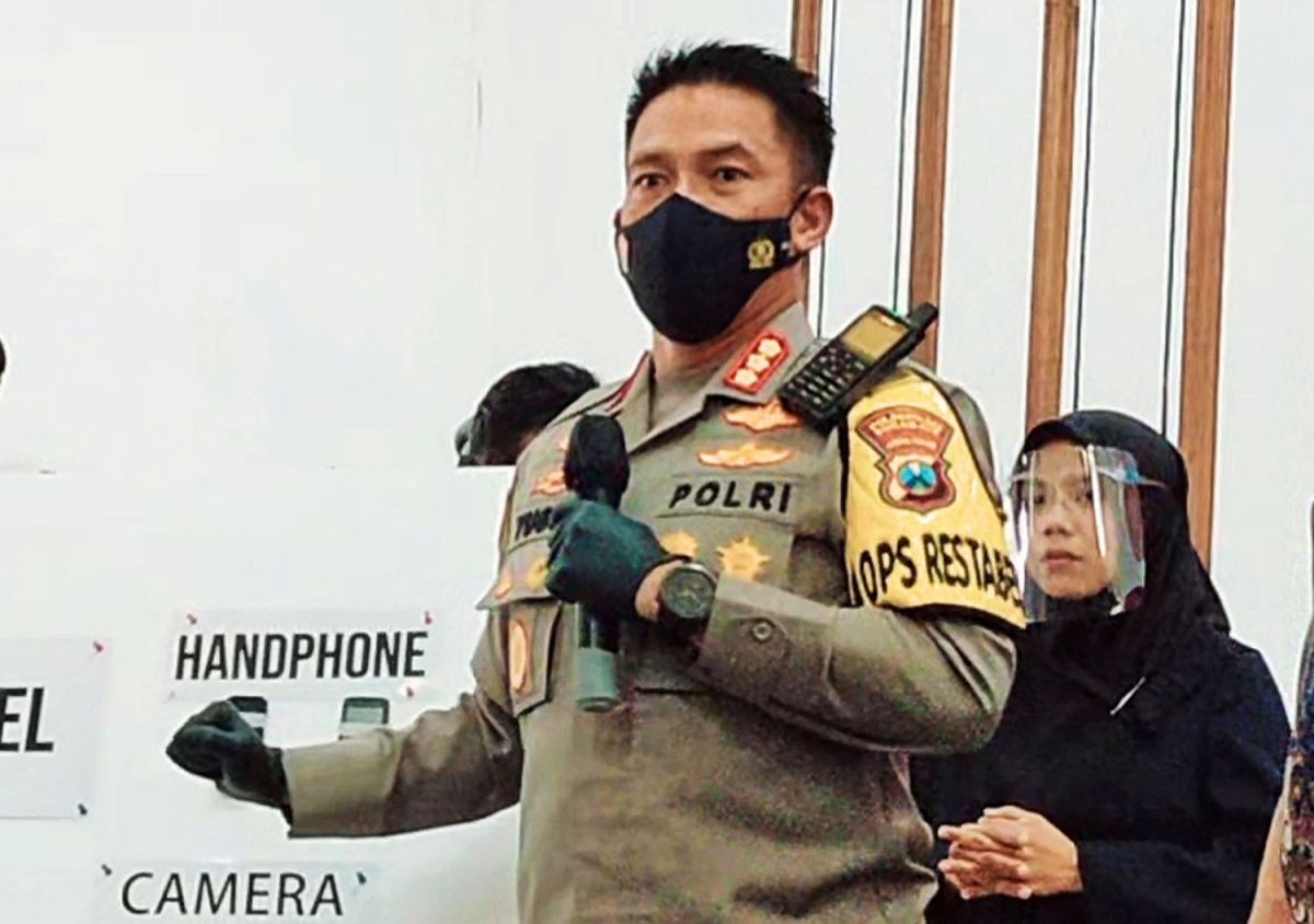Kapolrestabes Surabaya, Kombes Pol Akhmad Yusep Gunawan (Foto: Fahrizal Tito/jatimnow.com)
