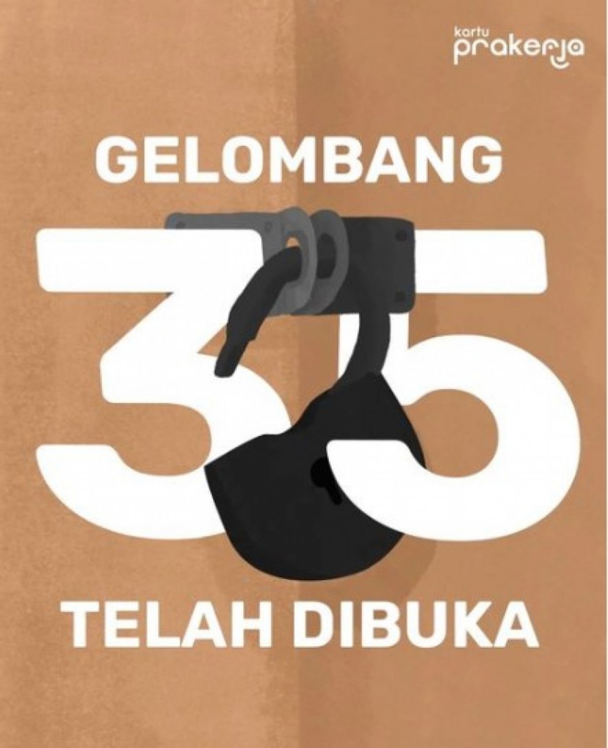 Kartu Prakerja Gelombang 35 sudah dibuka.(Foto : IG prakerja.go.id)