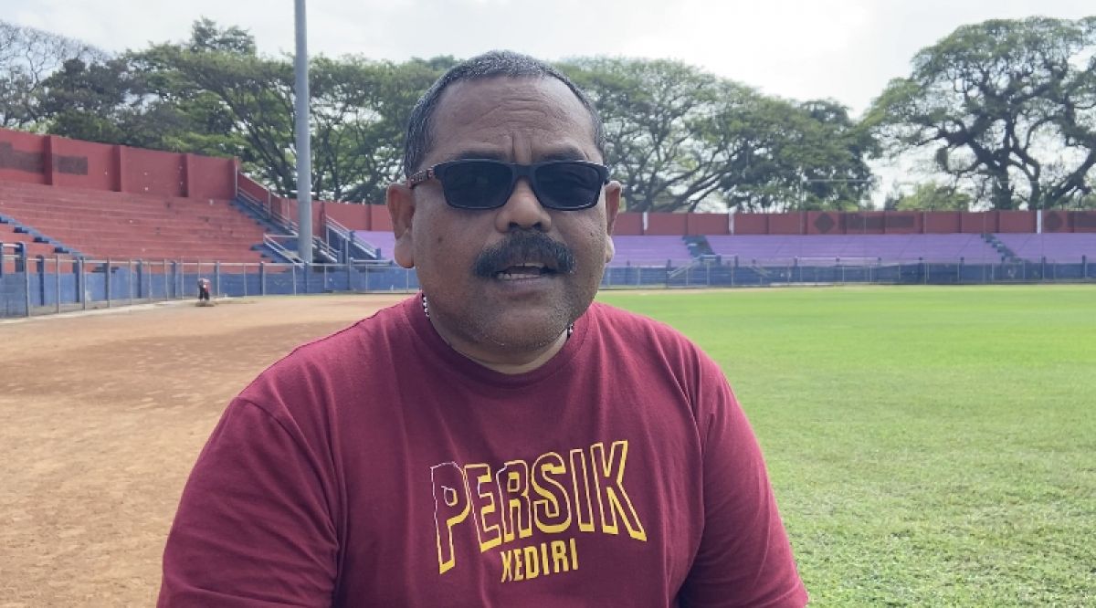 Tri Widodo, Ketua LOC Persik Kediri. (Foto: Yanuar Dedy/jatimnow.com)