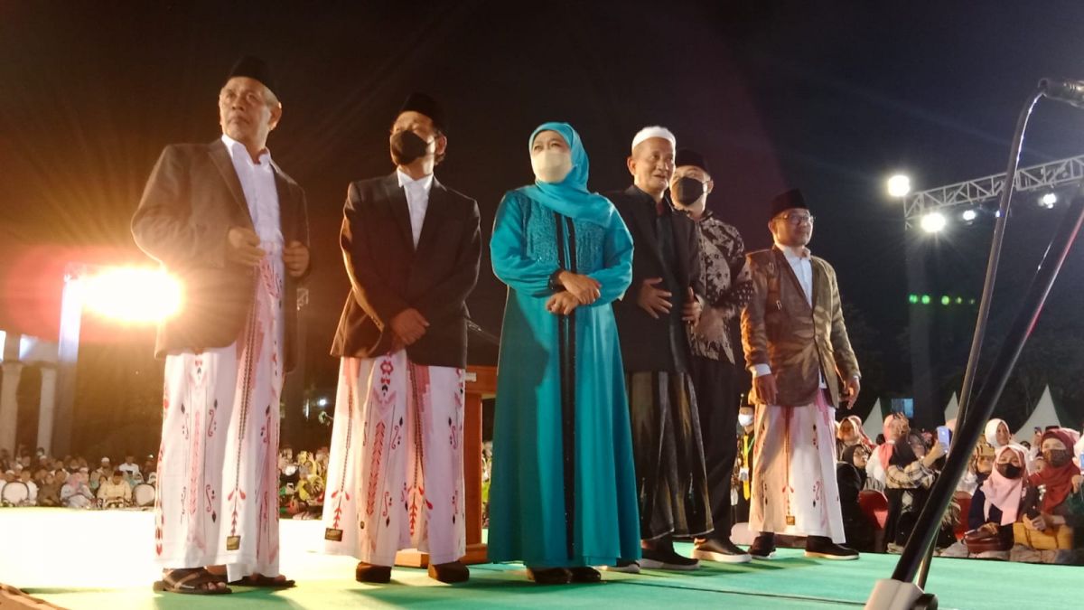 Kemeriahan Kick Off 1 Abad NU.(Foto: Ni'am Kurniawan/jatimnow.com)