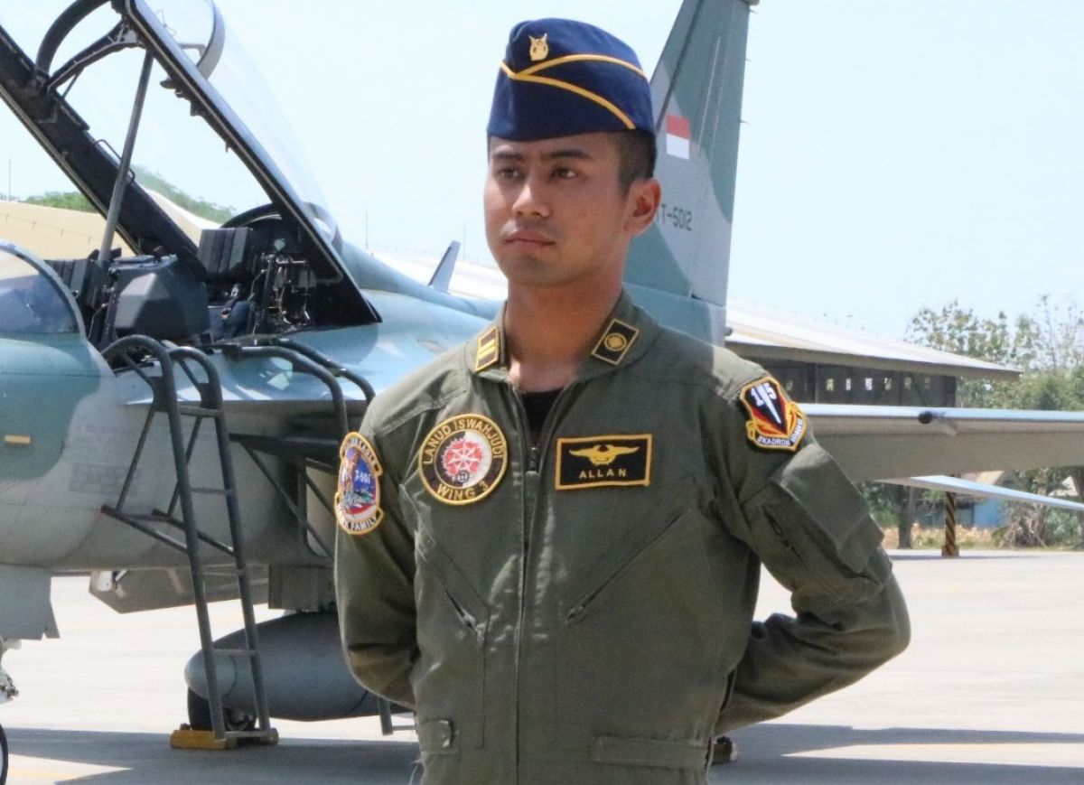 Lettu Pnb Allan Safitra.(Foto: Dok. Lanud Iswahjudi)