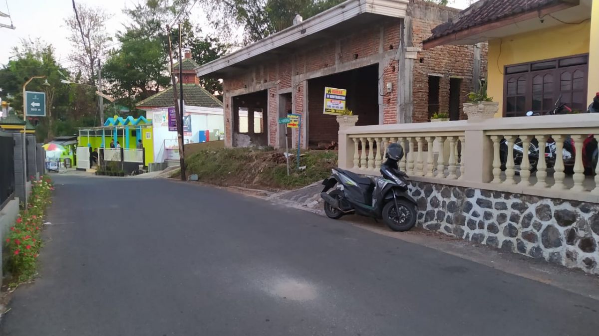 Lokasi kejadian pria aniaya mantan mertua.(Foto: Galih Rakasiwi)