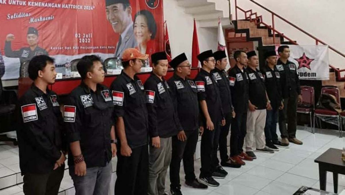 Pelantikan DPC Repdem Kota Batu (Foto: Galih Rakasiwi/jatimnow.com)