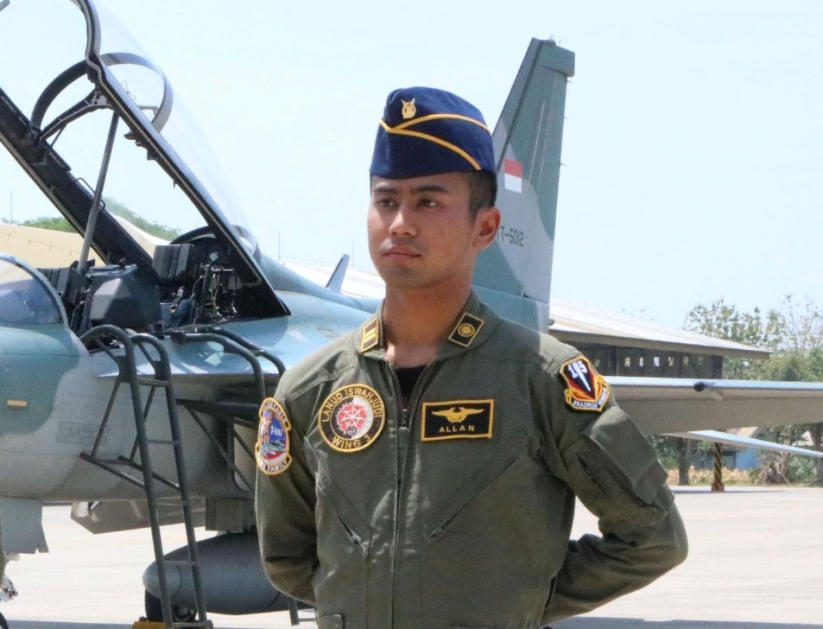 Lettu Pnb Allan Safitra.(Foto: Dok. Lanud Iswahjudi)