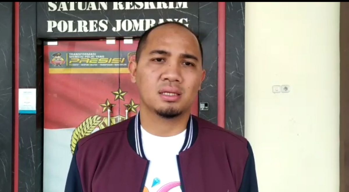 Kasat Reskrim Polres Jombang, AKP Giadi Nugraha (Foto: Elok Aprianto/jatimnow.com)
