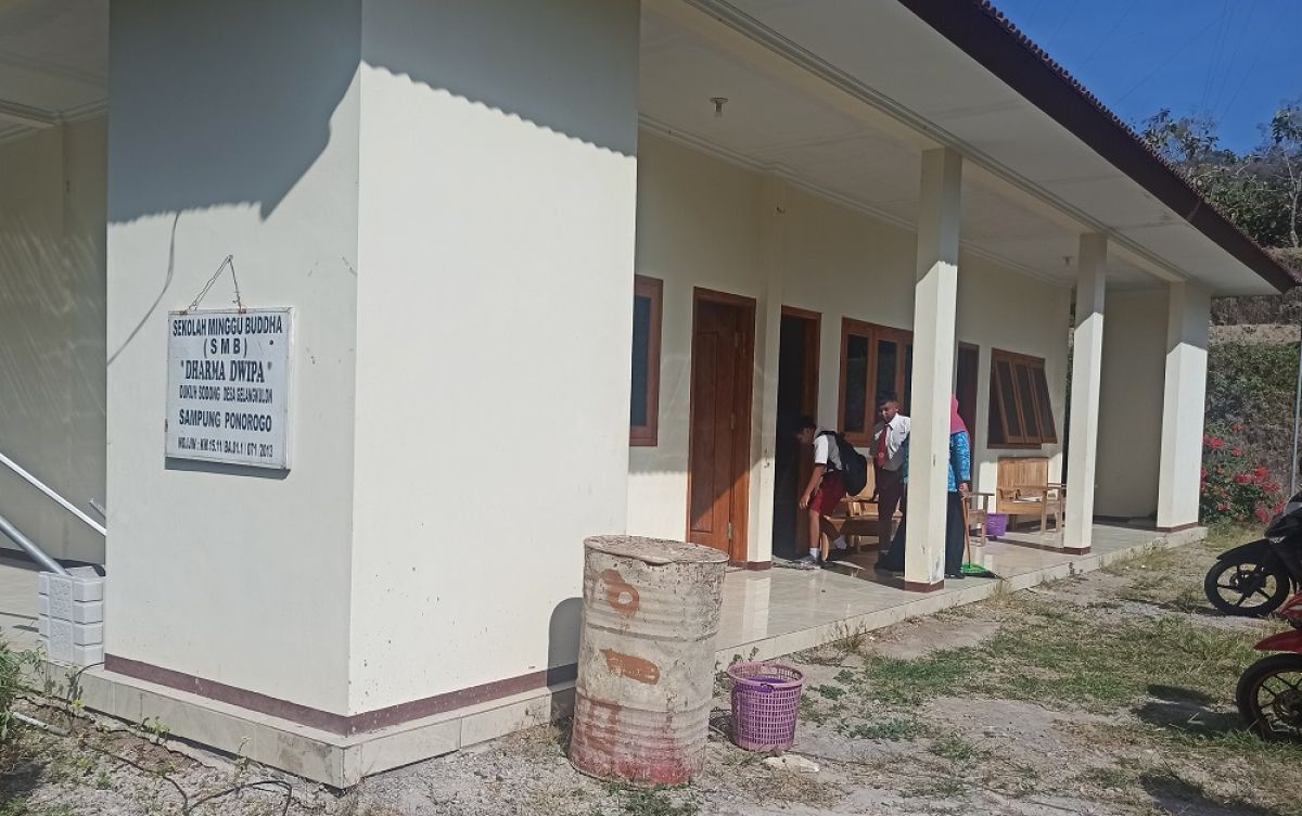 SDN Gelang Kulon 4 Ponorogi. (Foto: Mita Kusuma/jatimnow.com)