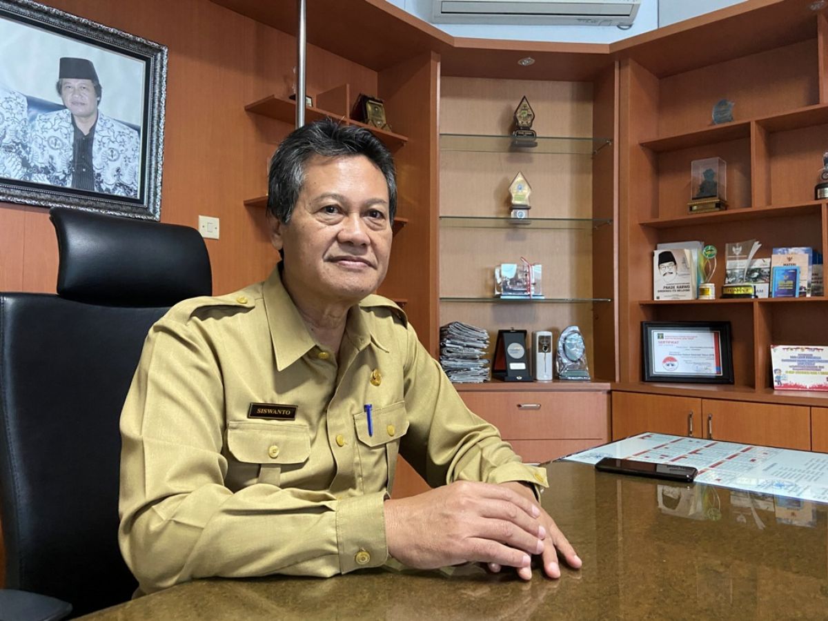Kepala Dinas Pendidikan Kota Kediri Siswanto.(Foto: Yanuar Dedy/jatimnow.com)