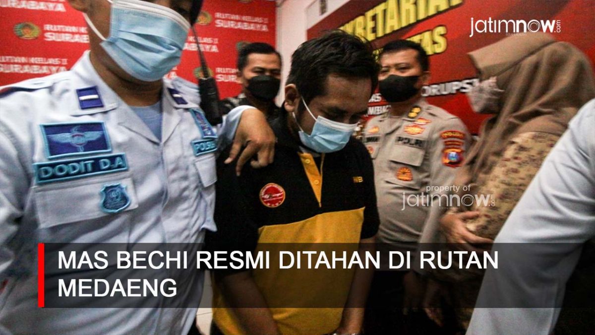 Video: Mas Bechi Resmi Ditahan Di Rutan Medaeng