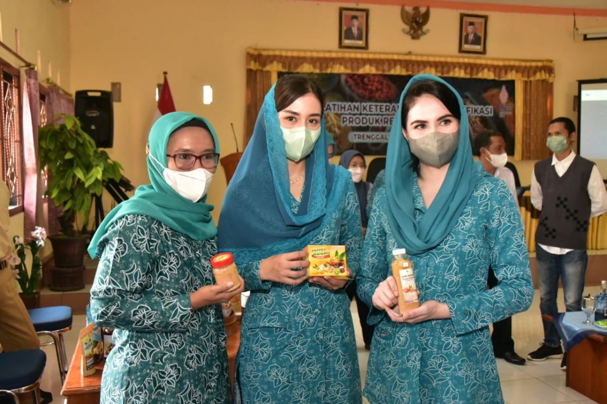 Ketua Tim Penggerak PKK Trenggalek Dukung Perempuan Mandiri