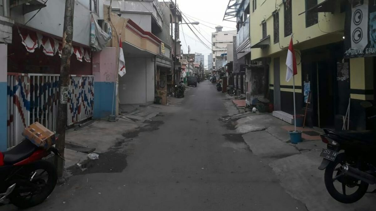 Suasana di Dolly pada medio 2018 silam (Foto: Dok. jatimnow.com)