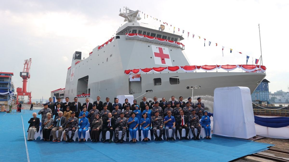 Ship-naming & Launching Kapal BRS ke-2. (Foto: Fajar Mujianto/jatimnw.com)